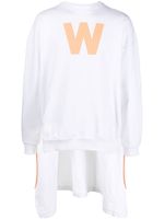 Walter Van Beirendonck sweat à logo imprimé - Blanc - thumbnail