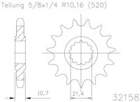 ESJOT Sprocket 520 16z standard
