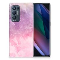 Smartphone hoesje OPPO Find X3 Neo Pink Purple Paint