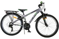 Volare cross kinderfiets - jongens - 24 inch - grijs - 18 versnellingen - twee handremmen Volare cross kinderfiets - jongens - 24 inch - grijs - 18 versnellingen - twee handremmen