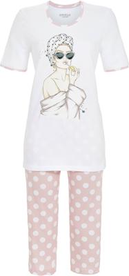 Katoenen pyjama print Ringella