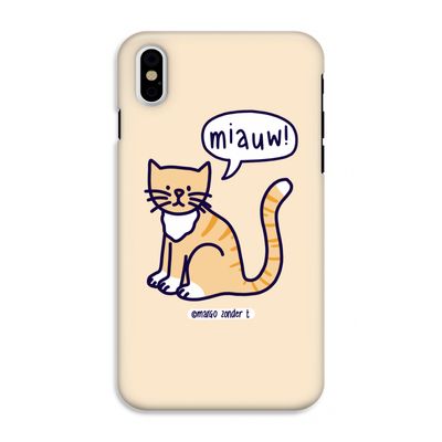 Miauw: iPhone XS Tough Case