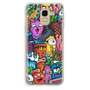 Vexx Mixtape: Samsung Galaxy J6 (2018) Transparant Hoesje