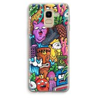 Vexx Mixtape: Samsung Galaxy J6 (2018) Transparant Hoesje