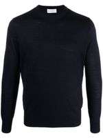 Ballantyne crew-neck wool jumper - Bleu