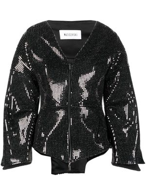 Maticevski veste Rythmical à col v - Noir