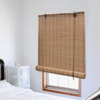 VidaXL Rolgordijn 80x220 cm bamboe bruin