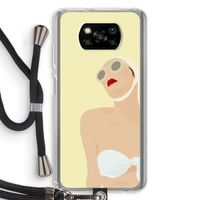 Summer: Xiaomi Poco X3 Pro Transparant Hoesje met koord