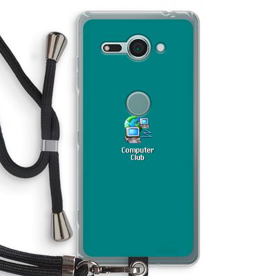 Win98: Sony Xperia XZ2 Compact Transparant Hoesje met koord