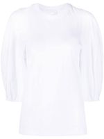 Chloé t-shirt à logo brodé - Blanc