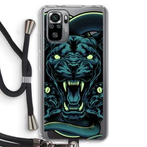Cougar and Vipers: Xiaomi Redmi Note 10S Transparant Hoesje met koord