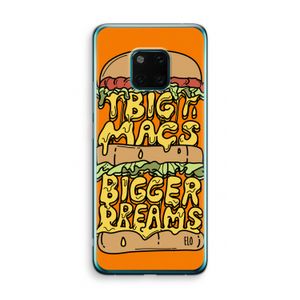 Big Macs Bigger Dreams: Huawei Mate 20 Pro Transparant Hoesje