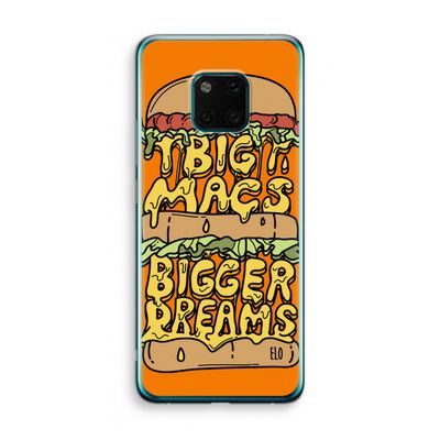 Big Macs Bigger Dreams: Huawei Mate 20 Pro Transparant Hoesje