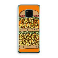 Big Macs Bigger Dreams: Huawei Mate 20 Pro Transparant Hoesje
