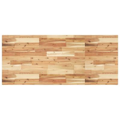 Wastafelblad met olieafwerking 120x60x4 cm massief acaciahout