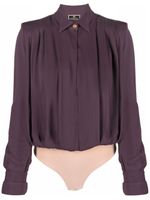 Elisabetta Franchi Body met lange mouwen - Paars - thumbnail