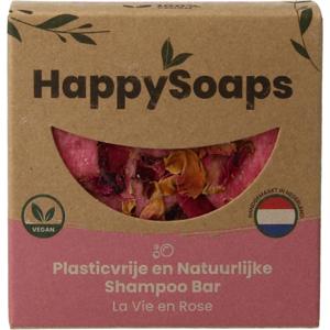 Happysoaps Shampoobar la vie en rose