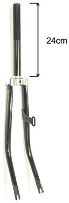 Vork 26 zwart Vork 26 zwart