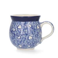Mug Farmer 370ml - White Hearts
