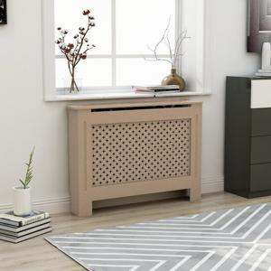 VidaXL Radiatorombouw 112x19x81,5 cm MDF