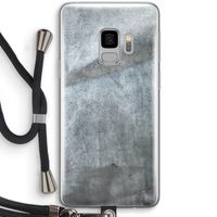 Grey Stone: Samsung Galaxy S9 Transparant Hoesje met koord