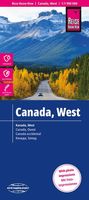 Wegenkaart - landkaart Canada west - Kanada west | Reise Know-How Verl - thumbnail