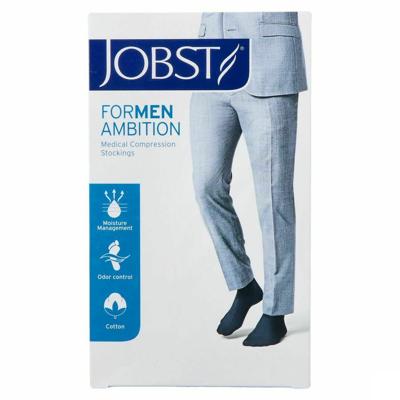 Jobst For Men Ambition Kl2 Ad Long Black Iii 1p