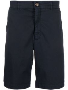 Brunello Cucinelli short chino en coton - Bleu