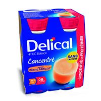 Delical Hp Hc Drank Geconc. Perzik Abrik. 4x200ml