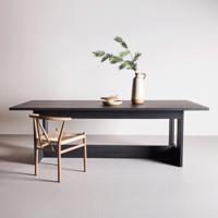 Nohr Eettafel 'Rye' 235 x 100cm, kleur Zwart