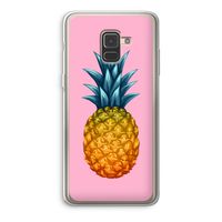 Grote ananas: Samsung Galaxy A8 (2018) Transparant Hoesje