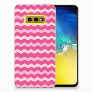 Samsung Galaxy S10e TPU bumper Waves Pink