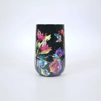 Vaas midnight bloom d16h26cm Vaas midnight bloom d16h26cm