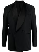 Tagliatore blazer en laine vierge mélangée - Noir