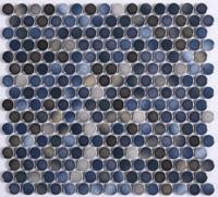 Mozaïek tegels Penny Bewolkt 29,1x31,5 - Rond Wand en vloer Geglazuurde porseleinen steengoed