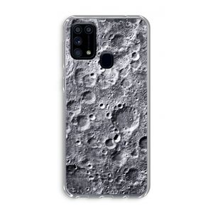 Maanlandschap: Samsung Galaxy M31 Transparant Hoesje