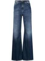 DONDUP jean ample à taille haute - Bleu