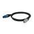 DAP Powercable blauw vergrendelbaar M/F 1.5m