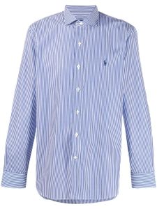 Polo Ralph Lauren chemise à logo brodé - Bleu