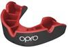 Opro 790007 Silver Superior Fit Mouthguard - Black-Red - SR