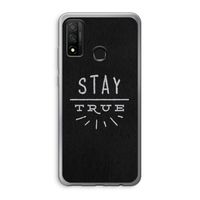 Stay true: Huawei P Smart (2020) Transparant Hoesje