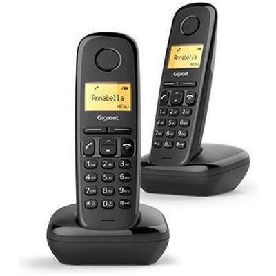 GigasetA170 duo Huistelefoon Zwart