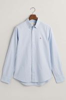 GANT Slim Fit Overhemd lichtblauw, Effen - thumbnail