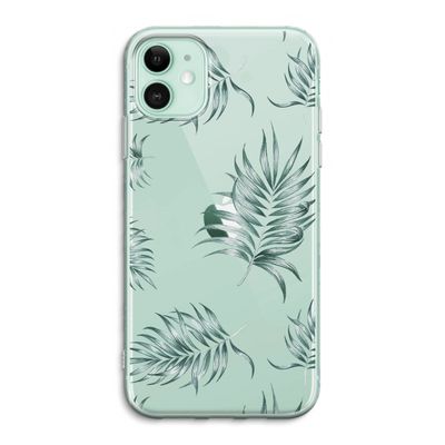 Simple leaves: iPhone 11 Transparant Hoesje