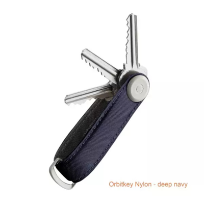 Sleutelorganizer Orbitkey Nylon - deep navy