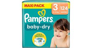 Pampers Pampers Baby Dry Gr. 3 6-10kg 124 Stk.