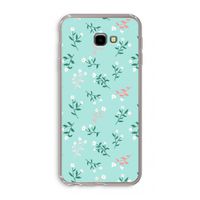 Small white flowers: Samsung Galaxy J4 Plus Transparant Hoesje