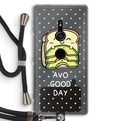 Avo Good Day: Sony Xperia XZ2 Transparant Hoesje met koord