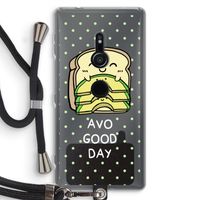 Avo Good Day: Sony Xperia XZ2 Transparant Hoesje met koord