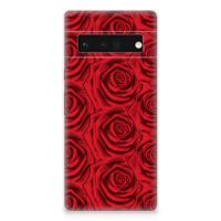 Google Pixel 6 Pro | TPU Case | Red Roses